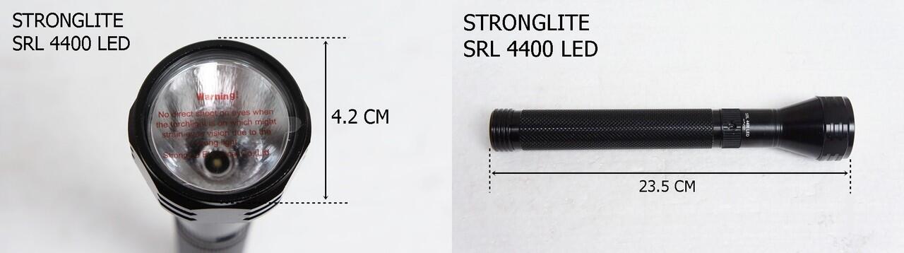 SENTER FLASH LIGHT STRONG LITE SET : SRL 40 LED (3 IN 1)