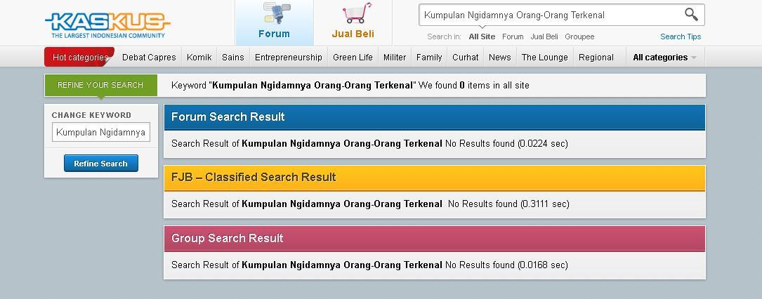 Kumpulan Ngidamnya Orang-Orang Terkenal