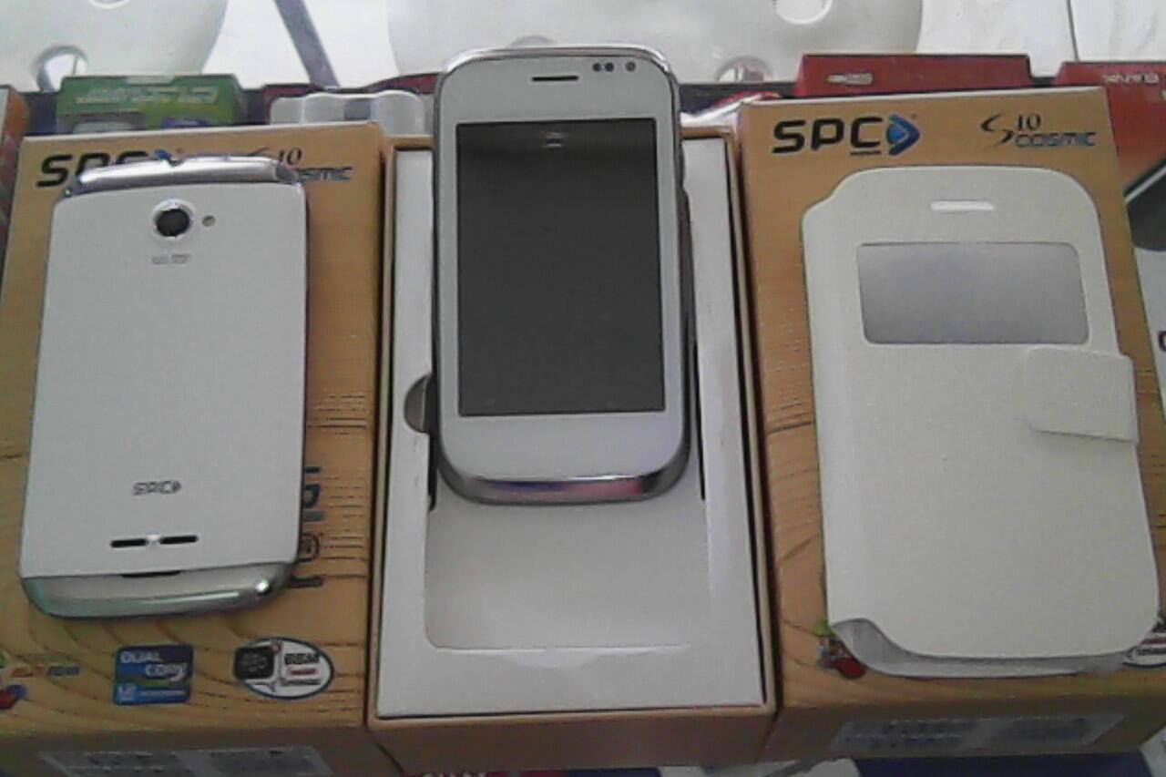 Promo Android SPC s10 Cosmic Bonus Flip Cover Cantik