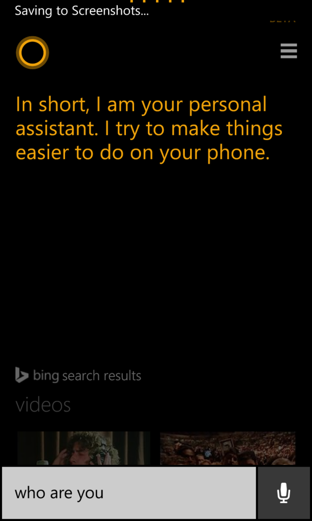 Jawaban Lucu Dari Cortana, Personal Assistant Windows Phone
