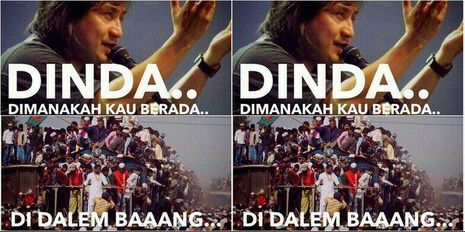 Beredar!!! : Meme candaan Lucu Dinda ABG pembenci Ibu hamil