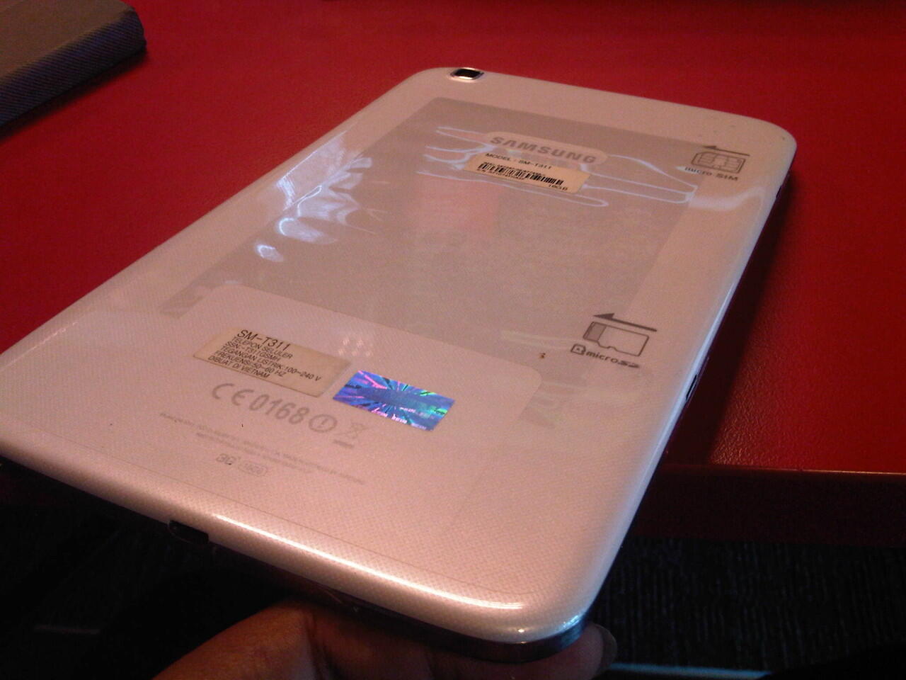 GALAXY TAB 3 8 INCH SM-T311 White fullset mulus no lecet!