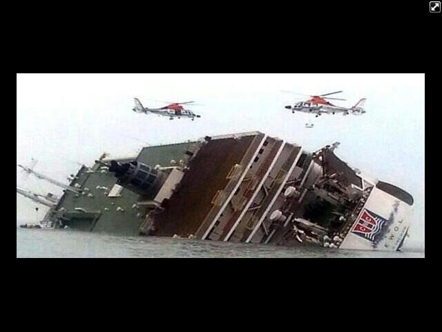 Tenggelamnya Kapal Ferry Korea Selatan 