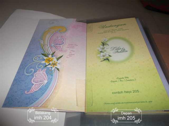 Terjual Undangan Pernikahan Termurah Berkualitas Cepat