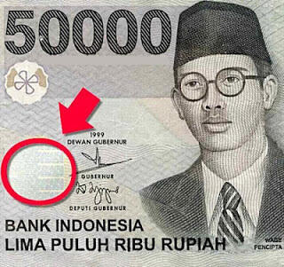 Ada Sesuatu di Uang Kertas Rp.50.000 Bergambar WR Supratman