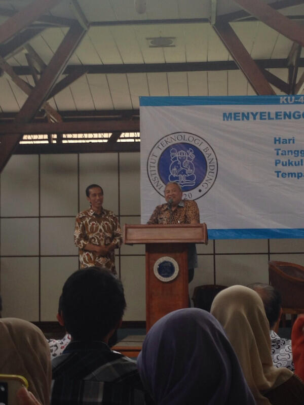 ( Ini Orang Pinter Beneran Yg Ngomong ) ITB Klaim Netral dalam Proses Demokrasi