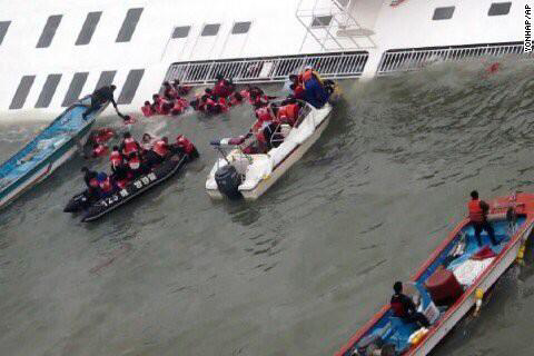 kisah miris tenggelamnya kapal ferry di korea selatan