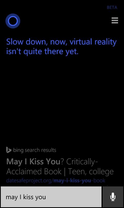 Jawaban Lucu Dari Cortana, Personal Assistant Windows Phone