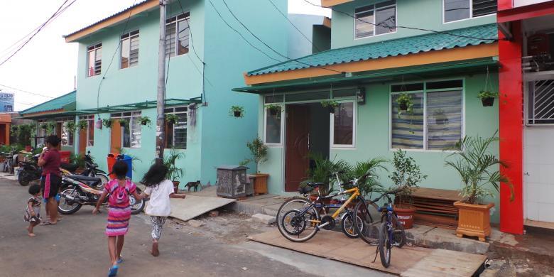 Jokowi Resmikan Kampung Deret di Cipinang Besar Selatan Jaktim