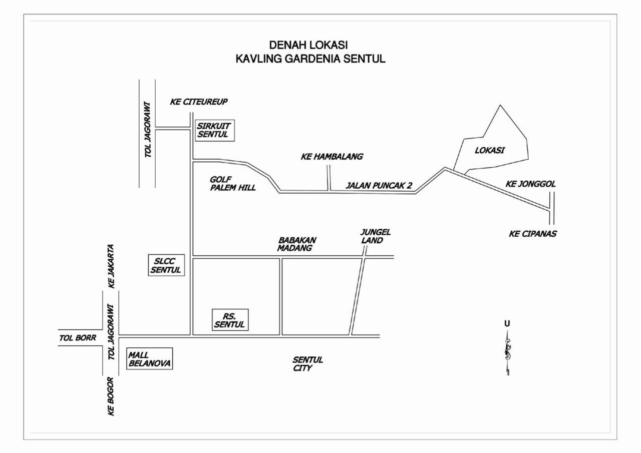 KAVLING GARDENIA PUNCAK 2 SENTUL BOGOR