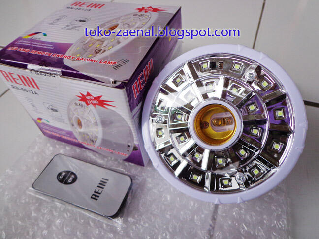 Jual lampu emergency merk Luby + fitting + remote controller