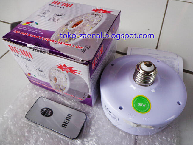 Jual lampu emergency merk Luby + fitting + remote controller