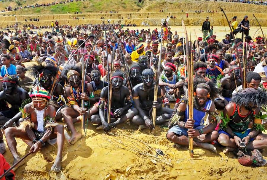 Suasana Pesta Demokrasi di Tanah Papua.Hebat!!!(Full Pict)