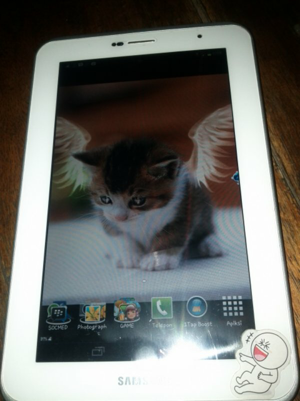 jual samsung galaxy tab 2 16 gb masih garansi 7 bulan