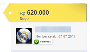 TOKOBAG*S MENGHILANGKAN TOMBOL VERIFIED