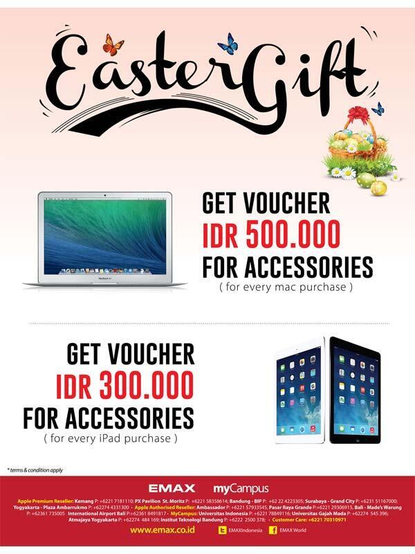 PROMO EMAX AMPLAZ iPad air, iPad, iPad mini dan Macbook (New)
