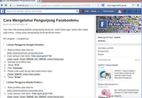 Macam-Macam Aplikasi HOAX Yang Ada di Facebook