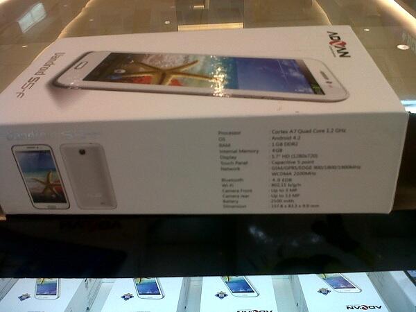 ADVAN SMARTFONE S5F HARGA GROSIR
