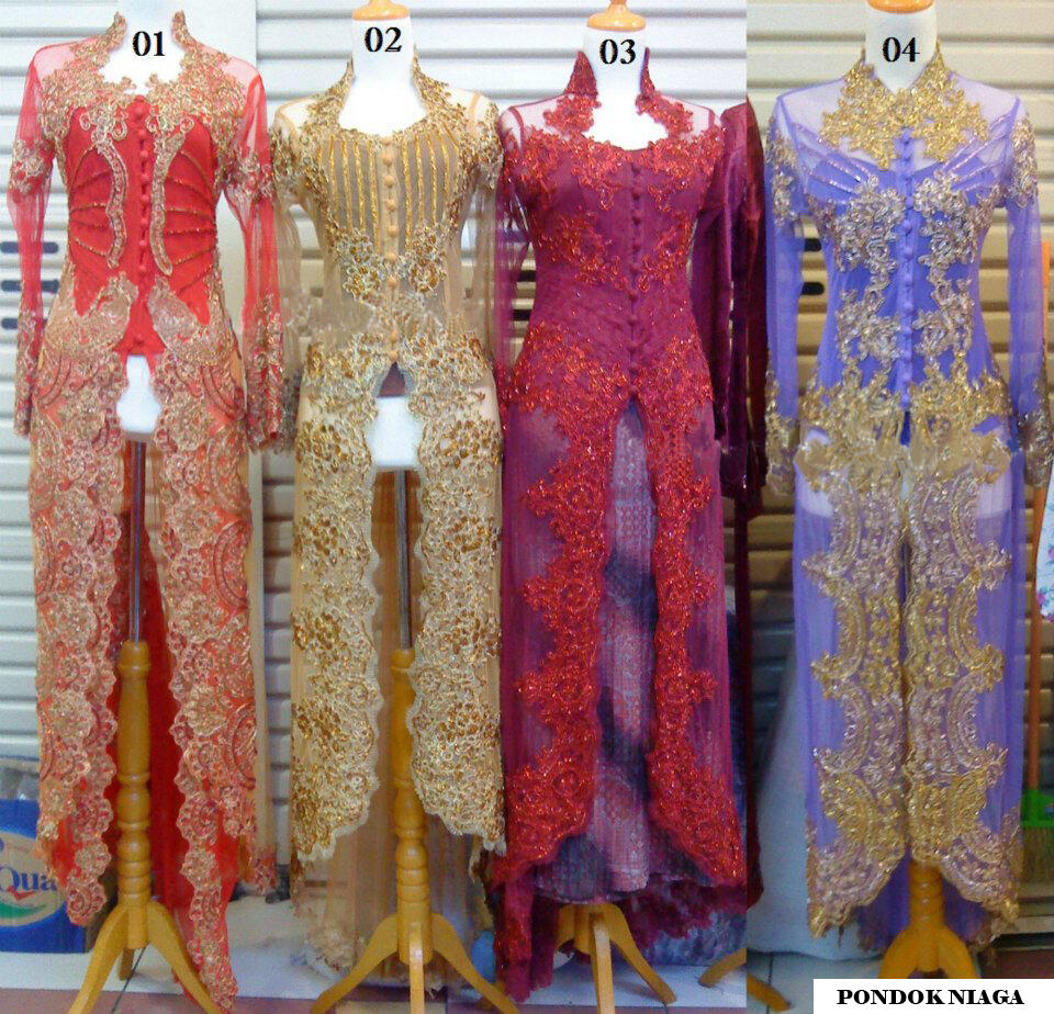 Terjual ANEKA KEBAYA MODERN  PAYET ALAM BUNGA NATURE DLL 