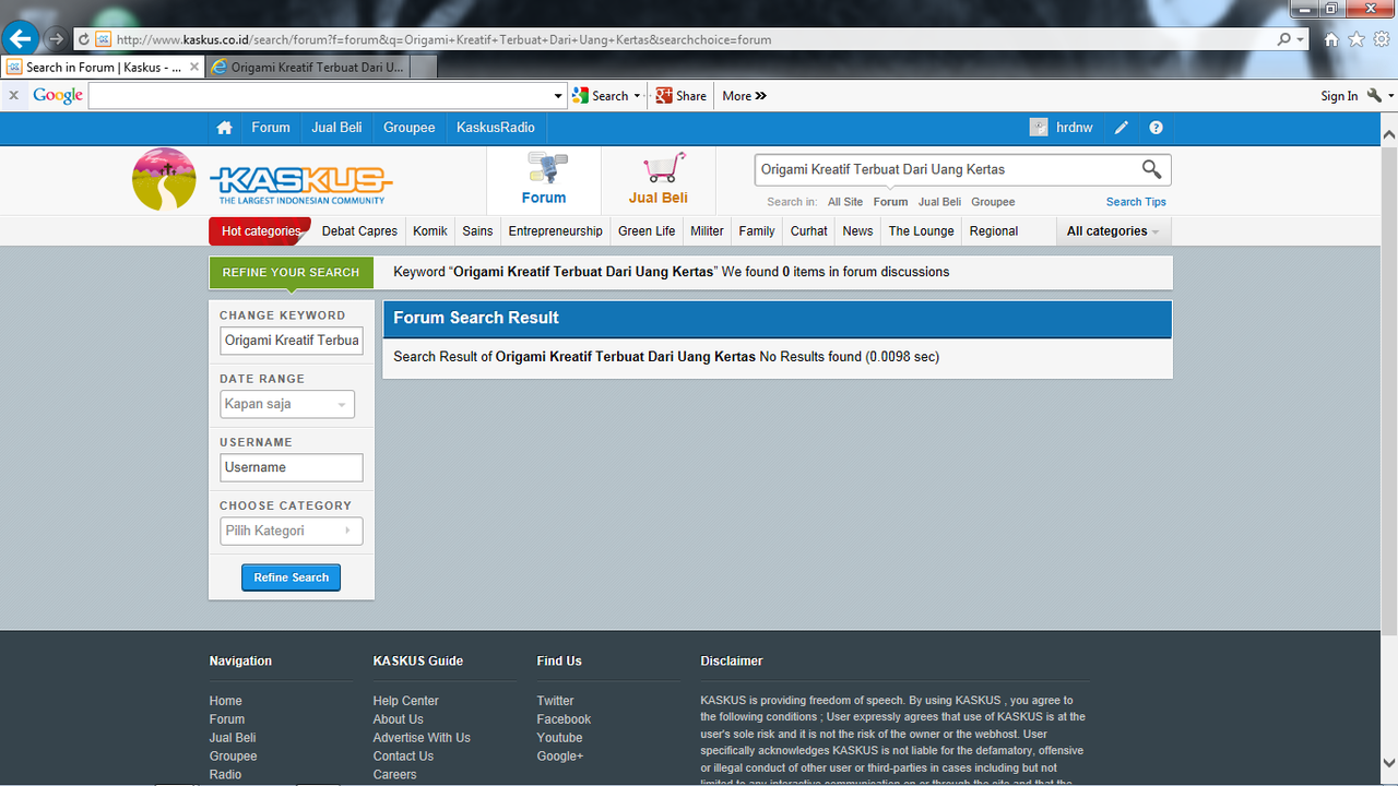 Origami Kreatif Terbuat Dari Uang Kertas