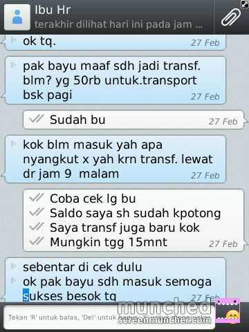 Penipuan Transaksi Sawit Oleh Herlin Rosifah