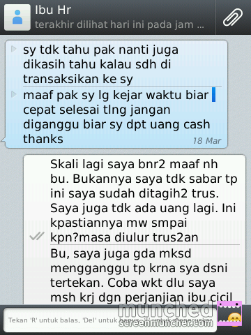 Penipuan Transaksi Sawit Oleh Herlin Rosifah