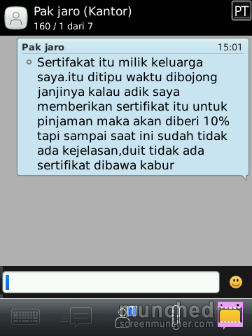 Penipuan Transaksi Sawit Oleh Herlin Rosifah