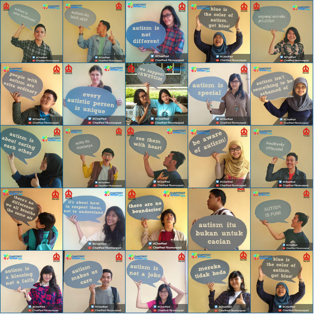 ۩۞۩ CHARTFEST 2014 - Aware of Autism #AWETISM ۩۞۩