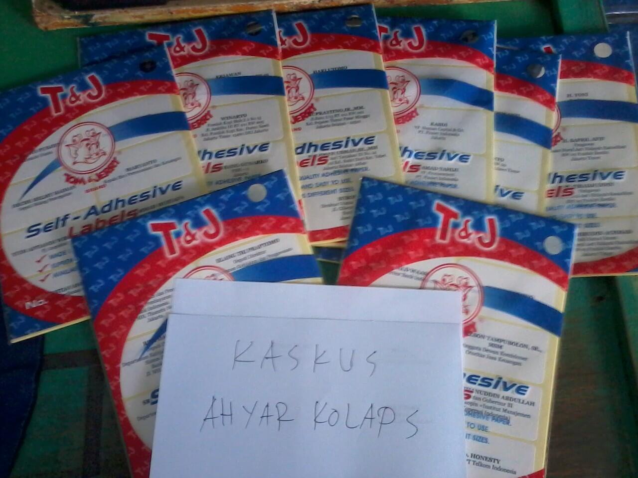 Jasa Ketik & Print Label Surat Undangan