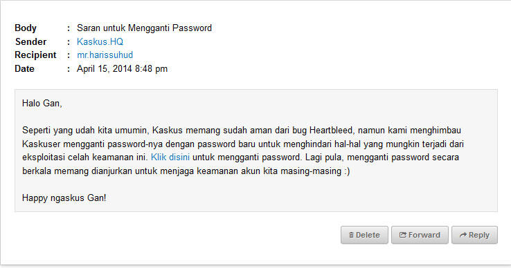 Uda tau belum gan ? 7 Mitos Keliru soal &quot;Heartbleed&quot;