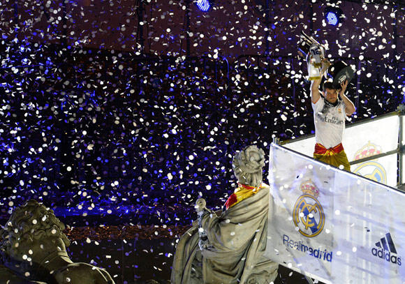 Parade Real Madrid Juara Copa del Rey