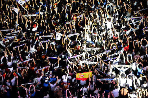 Parade Real Madrid Juara Copa del Rey