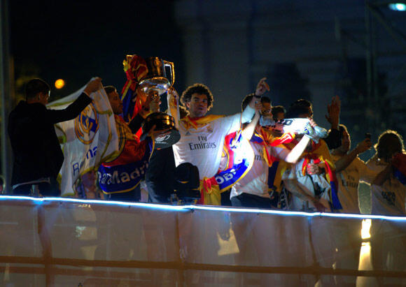 Parade Real Madrid Juara Copa del Rey