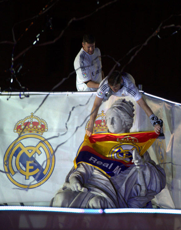 Parade Real Madrid Juara Copa del Rey