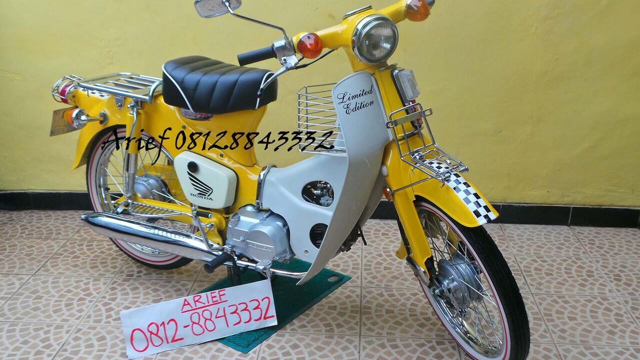 Terjual HONDA UNYIL I C70 I S90 I CB I PISPOT TAXI KUNING SOFT 75