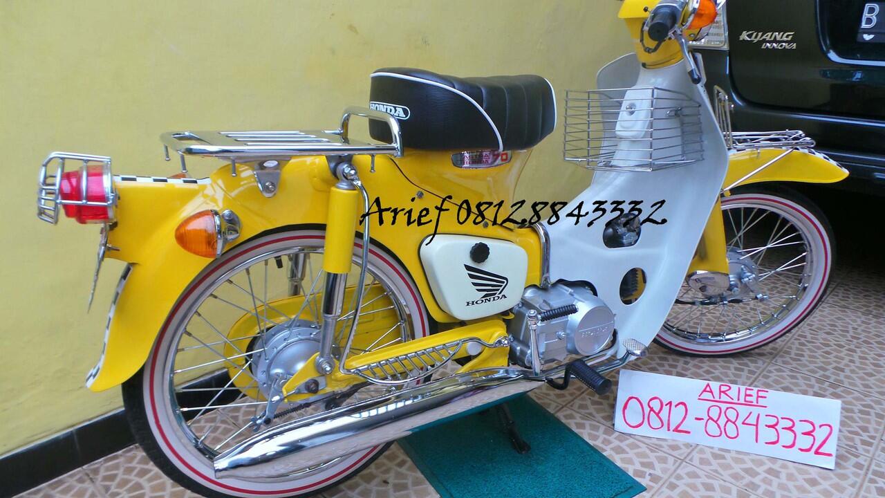 Cari HONDA UNYIL I C70 I S90 I CB I PISPOT TAXI KUNING SOFT 75