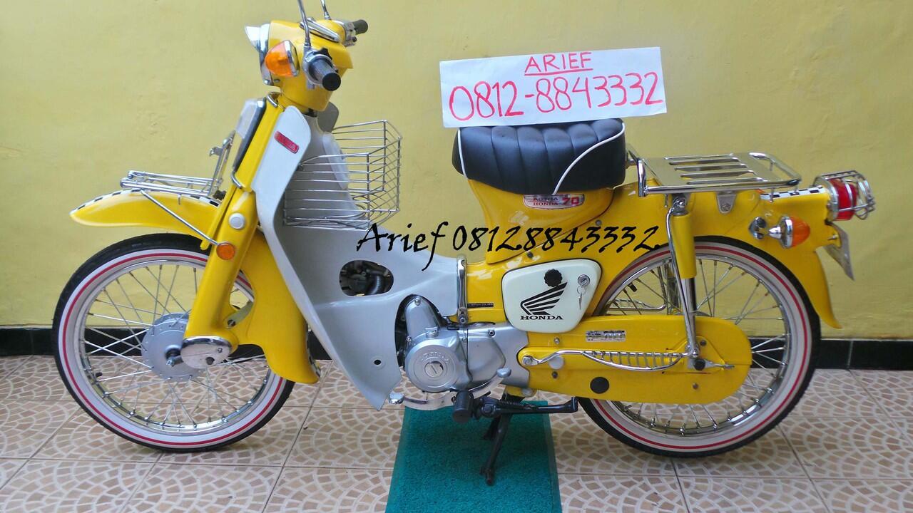 Terjual HONDA UNYIL I C70 I S90 I CB I PISPOT TAXI KUNING SOFT 75