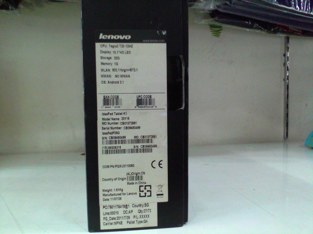 Lenovo Tegra 10"