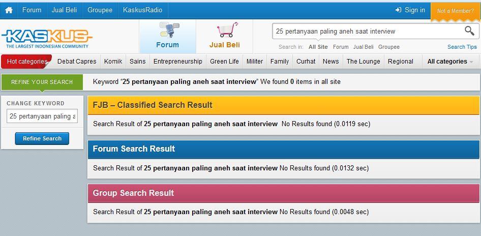 25 pertanyaan paling aneh saat interview
