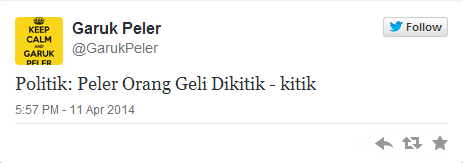 ngakak twitter @garukpeler