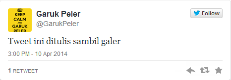 ngakak twitter @garukpeler