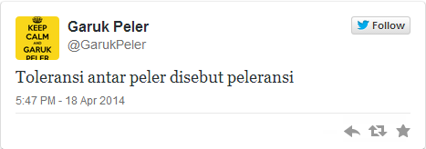 ngakak twitter @garukpeler