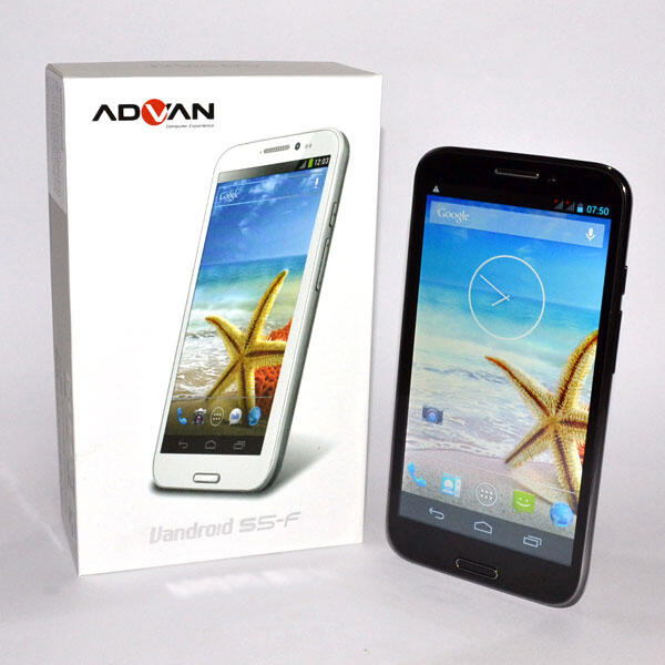 READY ADVAN S5F Warna Hitam & Putih, Kondisi 100% Baru, Garansi Resmi 1 Tahun