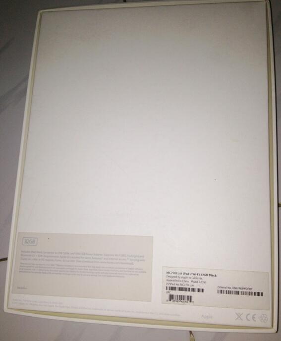 Jual Box iPad 2 Second 32Gb, Yogya