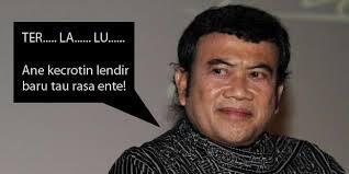 bang RHOMA KEREN deh..........ngakak yuk gan...(kalau ngak ane jualan anu deh..)