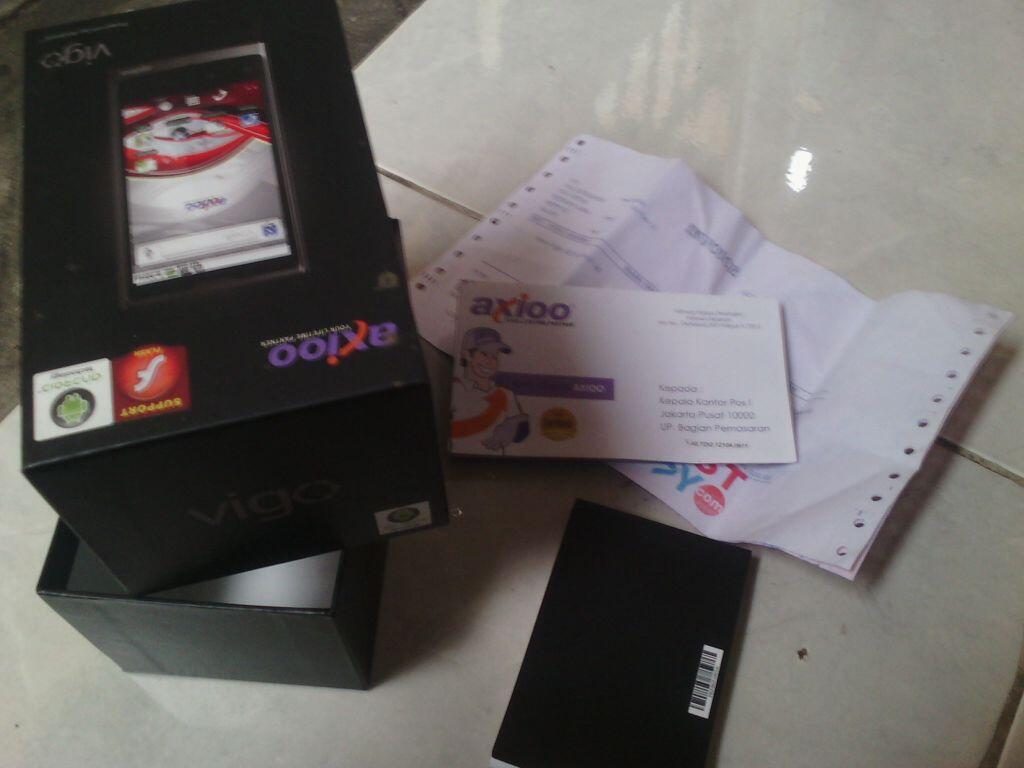 JUAL CEPAT android MURAH AXIOO VIGO 410 Surabaya SBY