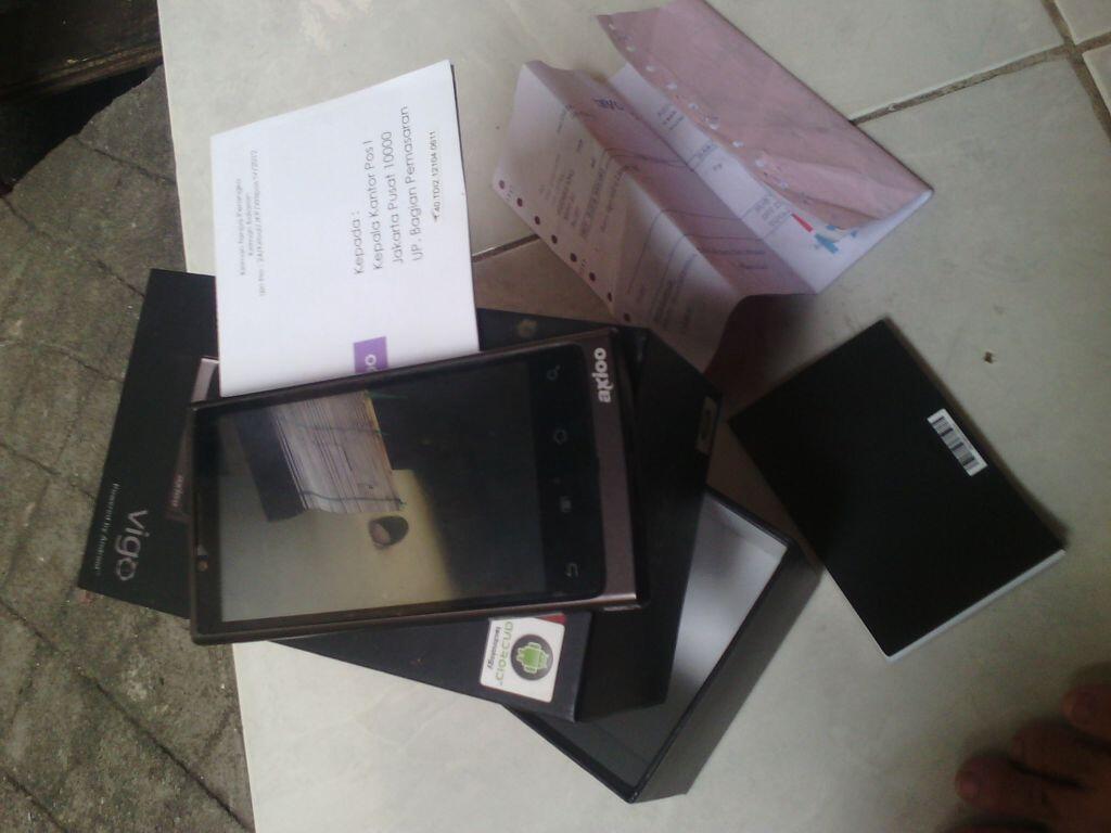 JUAL CEPAT android MURAH AXIOO VIGO 410 Surabaya SBY