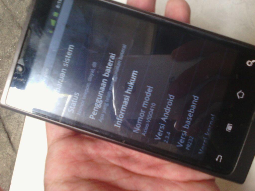 JUAL CEPAT android MURAH AXIOO VIGO 410 Surabaya SBY