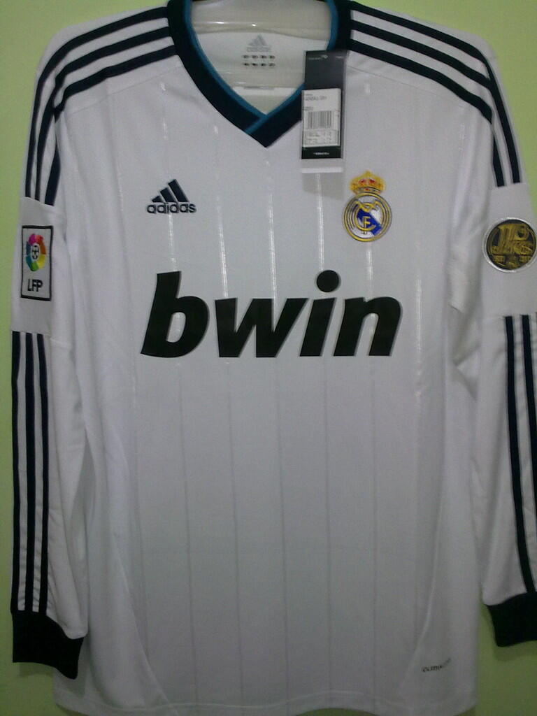 Jersey Grade Ori Longsleeve Real Madrid Home 2012/2013