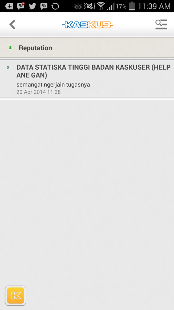 DATA STATISKA TINGGI BADAN KASKUSER (HELP ANE GAN)